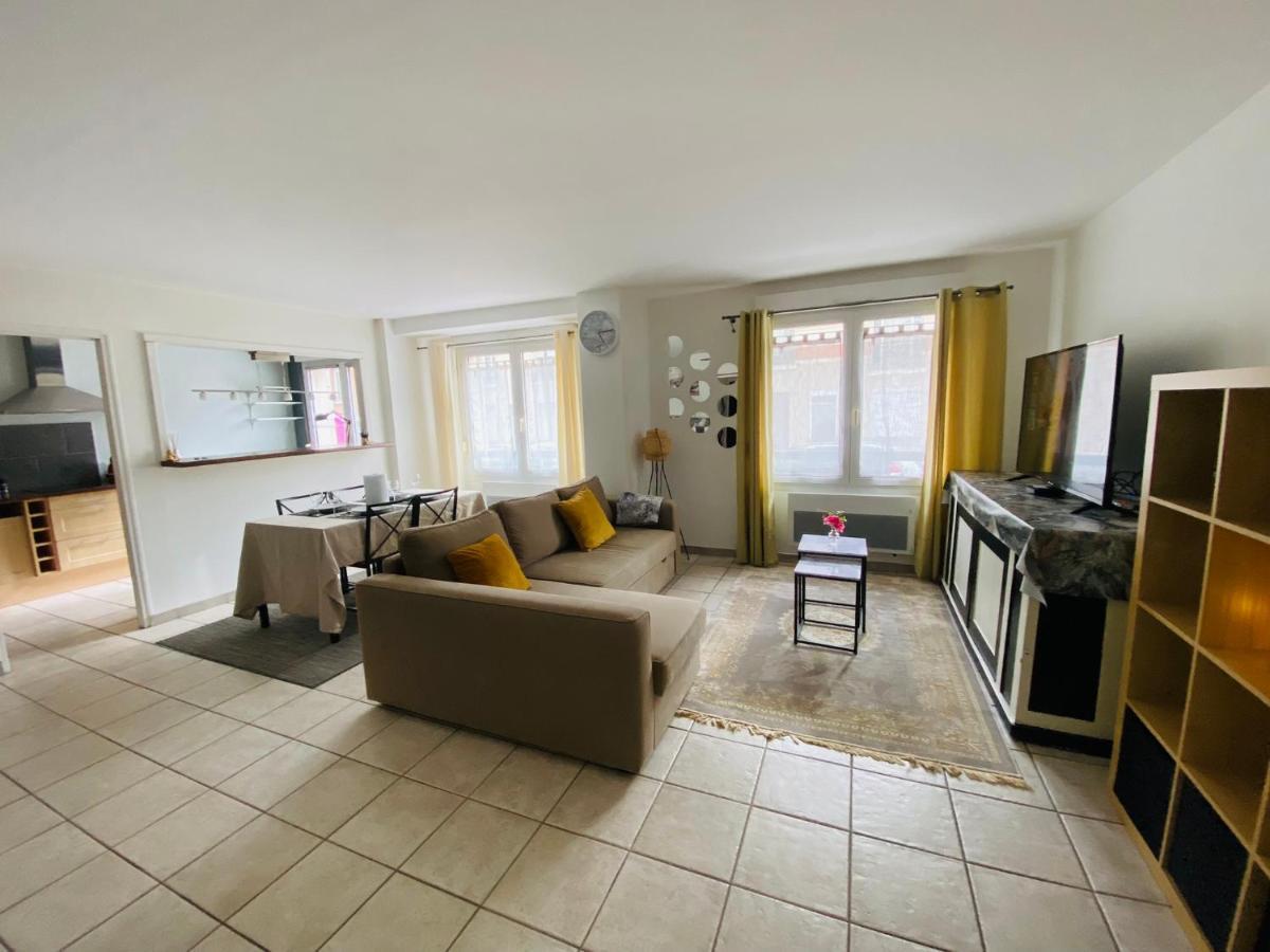 Parking & 100M2 En Plein Centre Ville Apartment แร็งส์ ภายนอก รูปภาพ